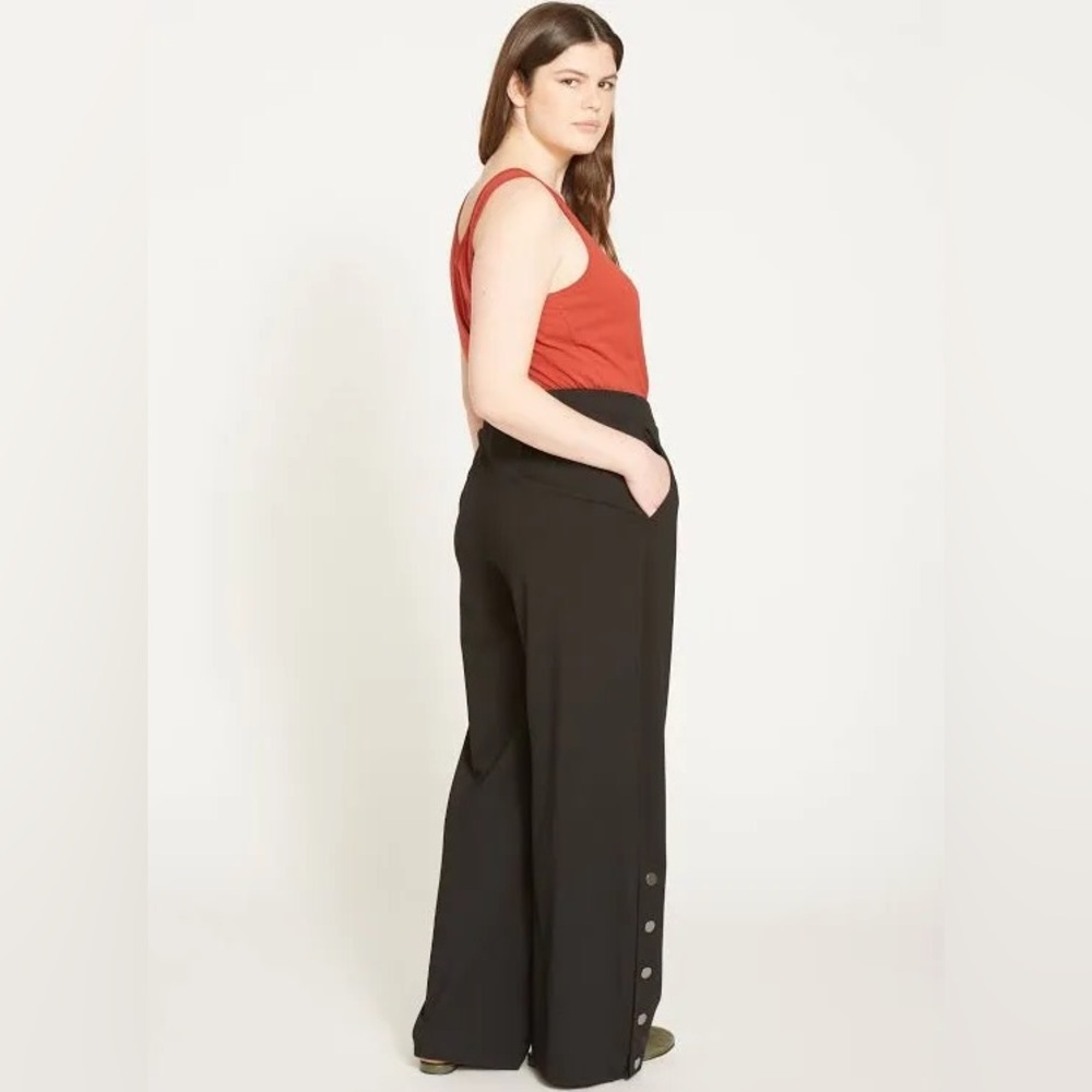 Universal Standard Black Wide-Leg Pants